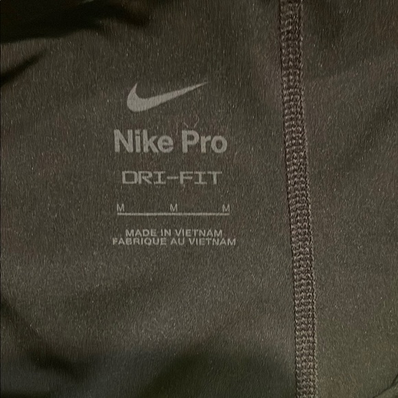 Nike Pro Black Leggings - Picture 3 of 5